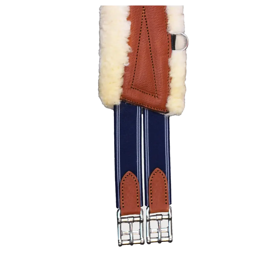 Girths Anatomical with fleece