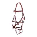 Snaffle bridle figure eight