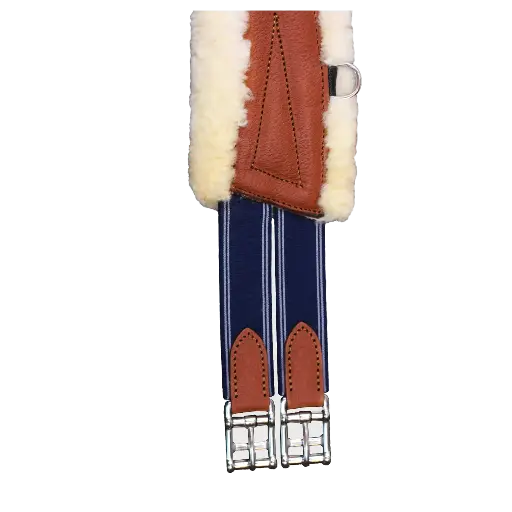 Girths Anatomical with fleece